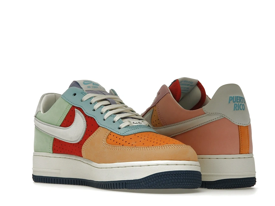 Фото № 6 с приближением к товару «‎Nike Air Force 1 Low Puerto Rico Boricua»
