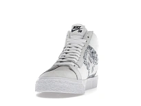 Фото № 4 с приближением к товару «‎Nike SB Zoom Blazer Mid Premium Floral White Grey»