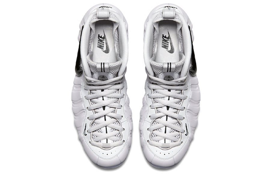 Фото № 4 с приближением к товару «‎Nike Air Foamposite Pro Vintage basketball shoes white»