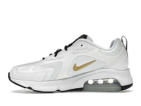 Фото № 3 с приближением к товару «‎Nike Air Max 200 White Metallic Gold »
