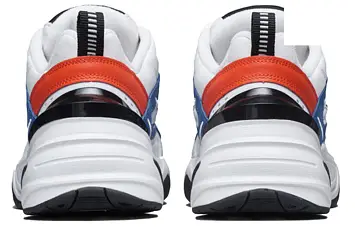 Nike M2K Tekno Daddy shoes Whitebluered - 4