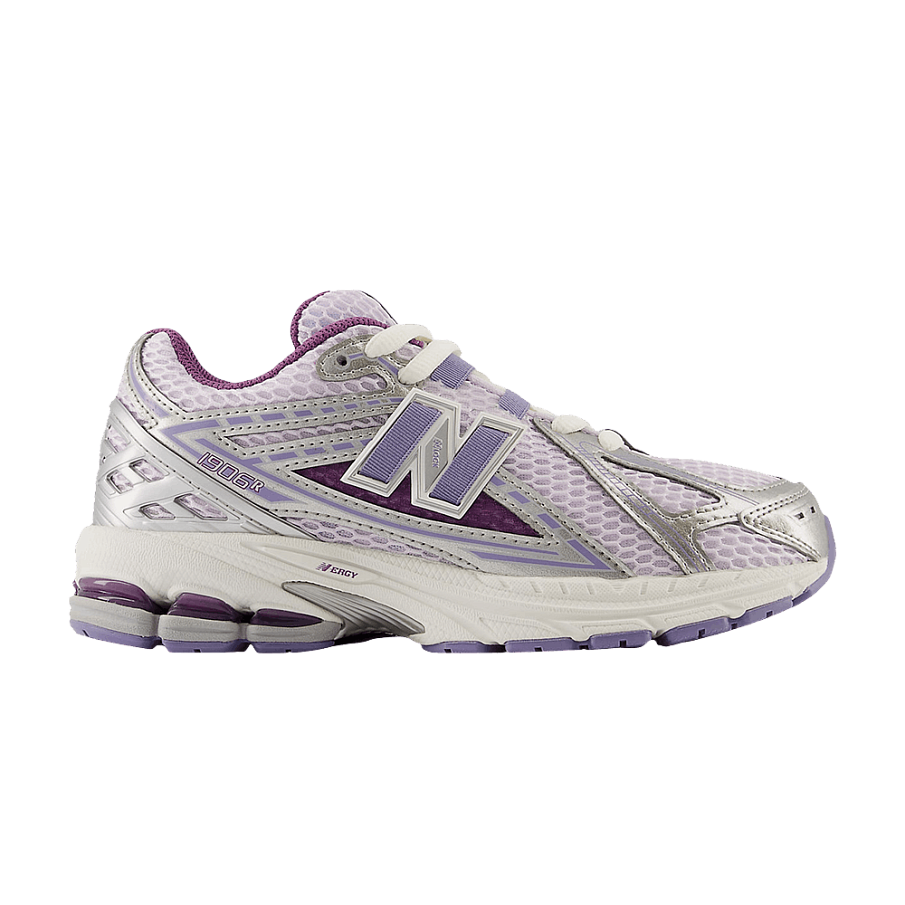 Фото № 1 с приближением к товару «‎New Balance 1906R Big Kid Wide Silver Metallic Dusted Grape (GC1906EK-W)»