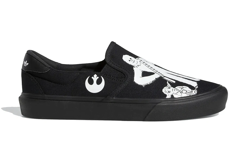 Фото № 1 с приближением к товару «‎adidas Court Rallye Slip On Star Wars Rebels and the First Order»