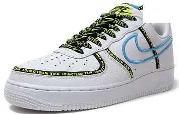 Nike Air Force 1 '07 Premium 'Worldwide Pack - Blue Fury' - 2