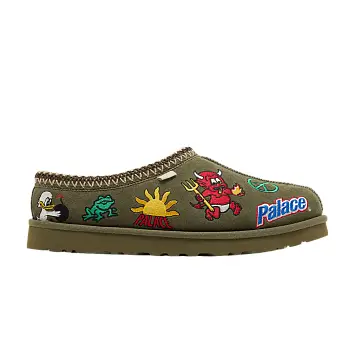 Palace x UGG Tasman Slipper Burnt Olive - 1