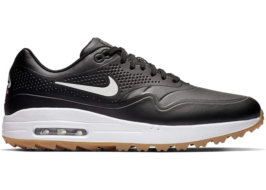 Фото № 1 с приближением к товару «‎Nike Air Max 1 Golf Black Gum White Swoosh»