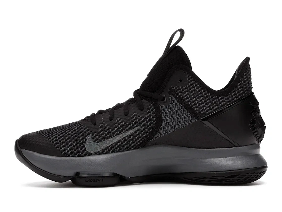 Фото № 3 с приближением к товару «‎Nike LeBron Witness 4 Black/Iron Grey»