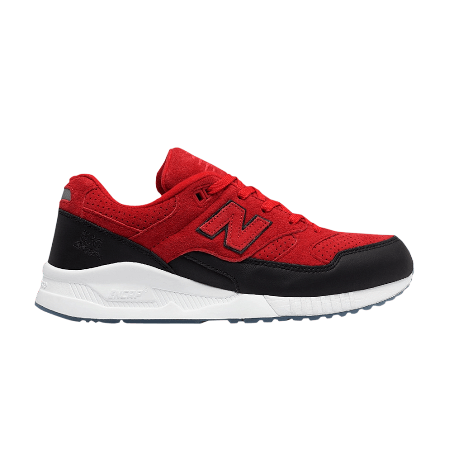 Фото № 1 с приближением к товару «‎New Balance 530 Suede Red Black»