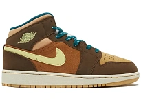 Фото № 1 с приближением к товару «‎Jordan 1 Mid Cacao Wow »