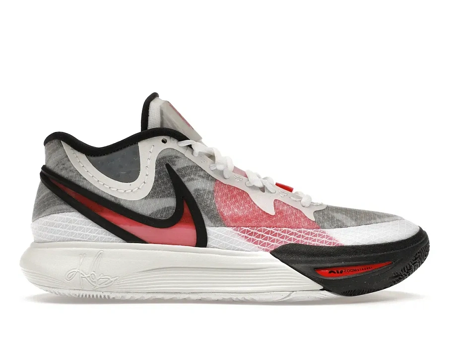 Фото № 1 с приближением к товару «‎Nike Kyrie 8 White University Red»