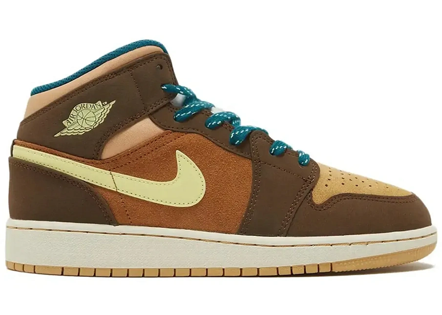 Фото № 1 с приближением к товару «‎Jordan 1 Mid Cacao Wow »