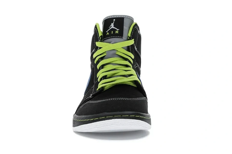 Фото № 2 с приближением к товару «‎Jordan 1 Retro High Black Cyber Blue Sapphire»