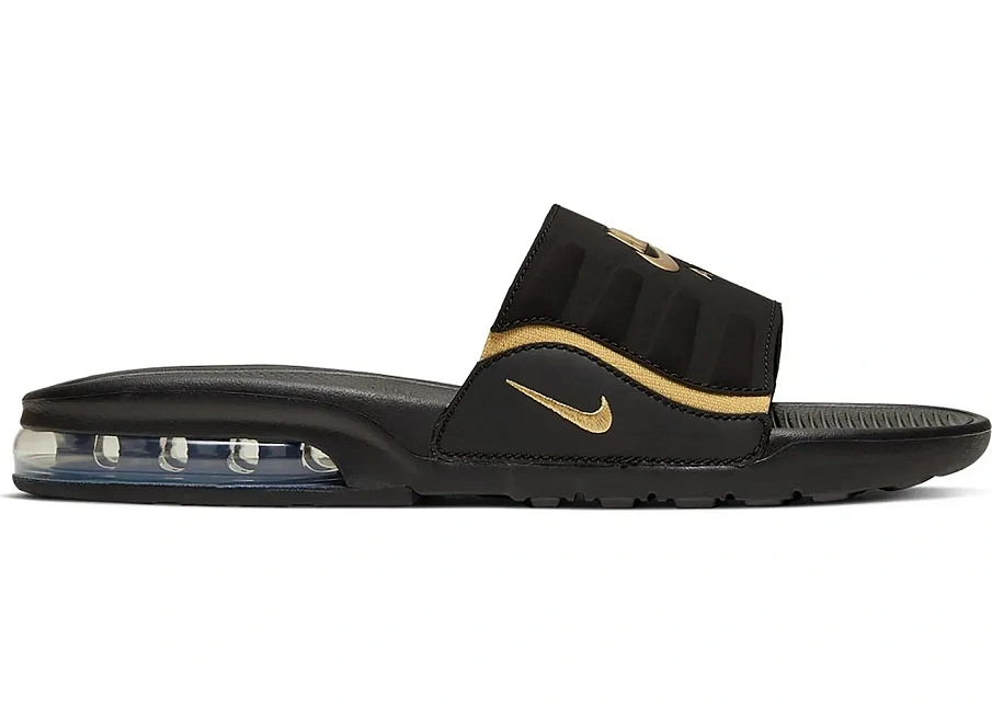 Фото № 1 с приближением к товару «‎Nike Air Max Camden Black Metallic Gold »