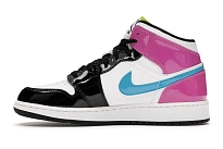 Фото № 3 с приближением к товару «‎Jordan 1 Mid White Black Cyber Pink »
