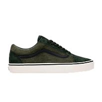 Фото № 1 с приближением к товару «‎Vans Old Skool Pig Suede - Green Multi-Color»