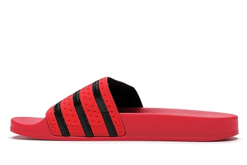 adidas Adilette Real Coral Black-Real Coral - 5