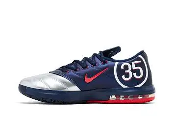 Nike KD 6 x PSG Metallic Silver College Navy - 4