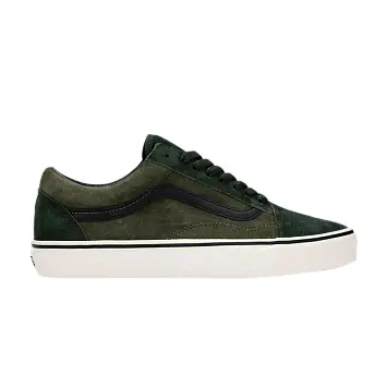 Vans Old Skool Pig Suede - Green Multi-Color - 1