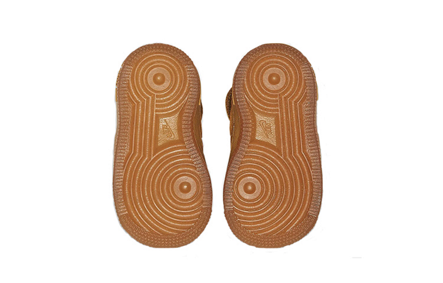 Фото № 4 с приближением к товару «‎(TD) Nike Force 1 Mid LV8 3 Wheat»