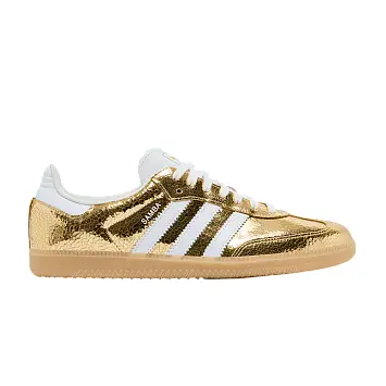 adidas Women's Samba OG Cracked Metallic Pack - Gold - 1