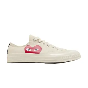 Comme des Garçons Play x Converse Chuck 70 Low Milk 2023 - 1