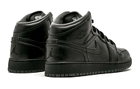 Фото № 4 с приближением к товару «‎Jordan Air Jordan 1 Retro Mid GS 'Black Dark Grey'»