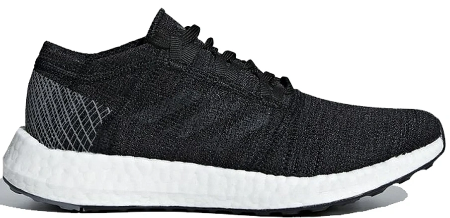 Фото № 1 с приближением к товару «‎adidas Pureboost Go Core Black Grey (Youth)»