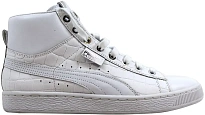 Фото № 1 с приближением к товару «‎Puma Basket Mid Exotic White  »
