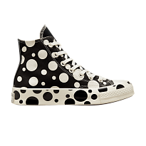 Фото № 1 с приближением к товару «‎Converse Women's Chuck 70 High Polka Dots - Black»