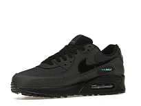Фото № 4 с приближением к товару «‎Nike Air Max 90 Dark Smoke Grey Laser Blue»