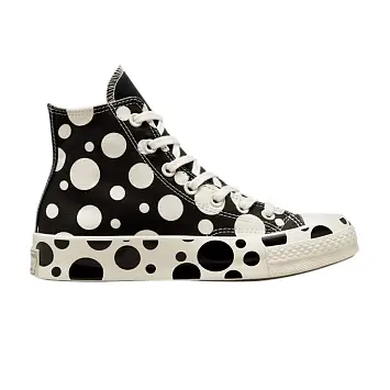 Converse Women's Chuck 70 High Polka Dots - Black - 1