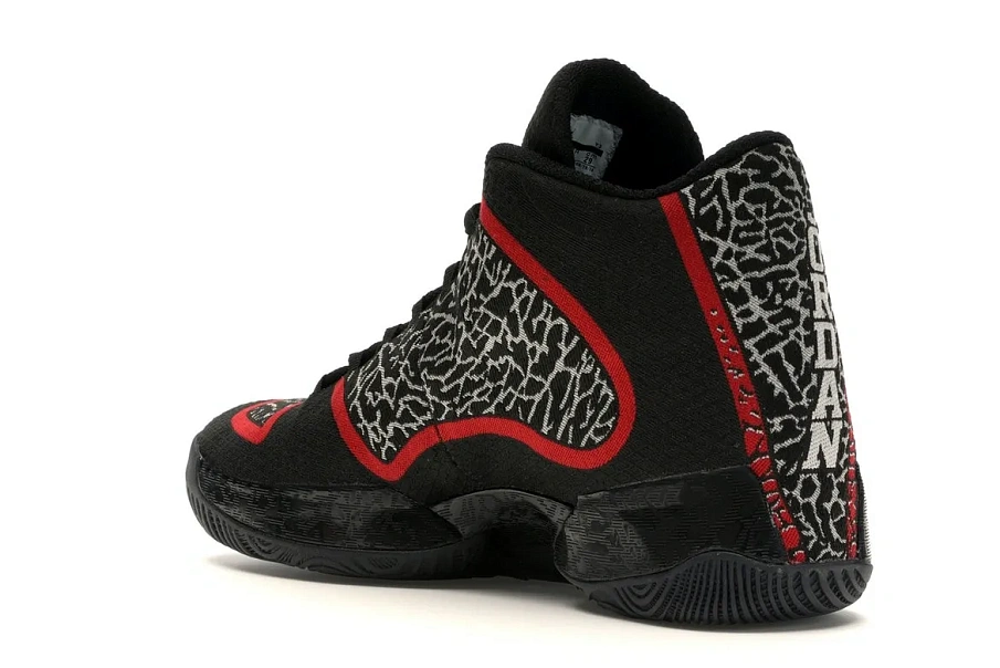 Фото № 6 с приближением к товару «‎Jordan XX9 Black White Gym Red»