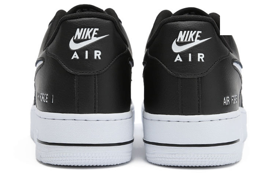 Фото № 4 с приближением к товару «‎Nike Air Force 1 Low Swoosh BlackWhite»