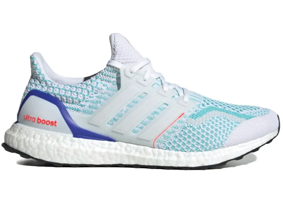 Фото № 1 с приближением к товару «‎adidas Ultra Boost 5.0 DNA White Pulse Aqua»