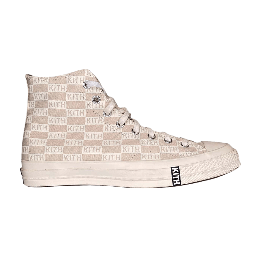 Фото № 1 с приближением к товару «‎Kith x Converse Chuck 70 High Natural Monogram»