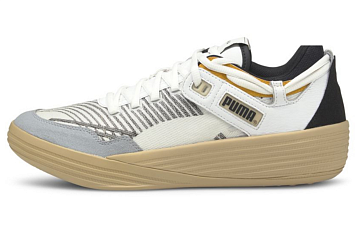  Puma Clyde Full Pro Kuzma Basketball shoes WhitePebble - 1