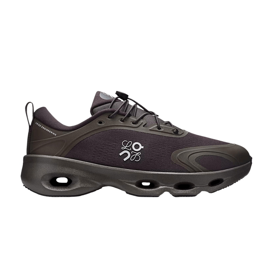 Фото № 1 с приближением к товару «‎Loewe x ON Women's Cloudsolo Dark Brown/Black»