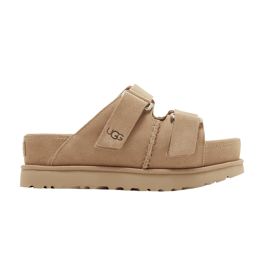 Фото № 1 с приближением к товару «‎UGG Women's Goldenstar Hi Slide Sand»