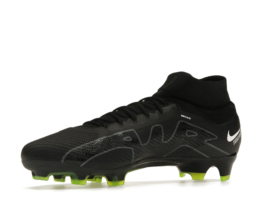 Фото № 2 с приближением к товару «‎Nike Zoom Mercurial Superfly 9 Pro FG Black Dark Smoke Grey»