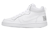 Фото № 1 с приближением к товару «‎Nike Court Borough Mid (GS) White»