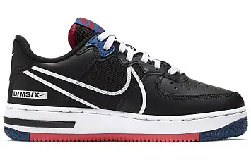 Nike Air Force 1 React SU GS 'Black Gym Red' - 2