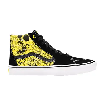 Mike Gigliotti x SpongeBob SquarePants x Vans Skate Sk8-Hi Black Yellow - 1