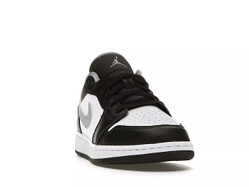 Jordan 1 Low Black White Grey  - 4