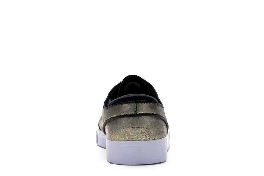 Фото № 4 с приближением к товару «‎Nike SB Stefan Janoski Zoom Leather Metallic Gold»