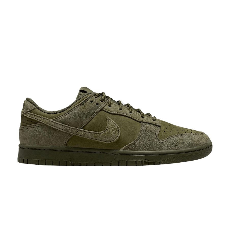 Фото № 1 с приближением к товару «‎Nike Dunk Low SE Olive Canvas»