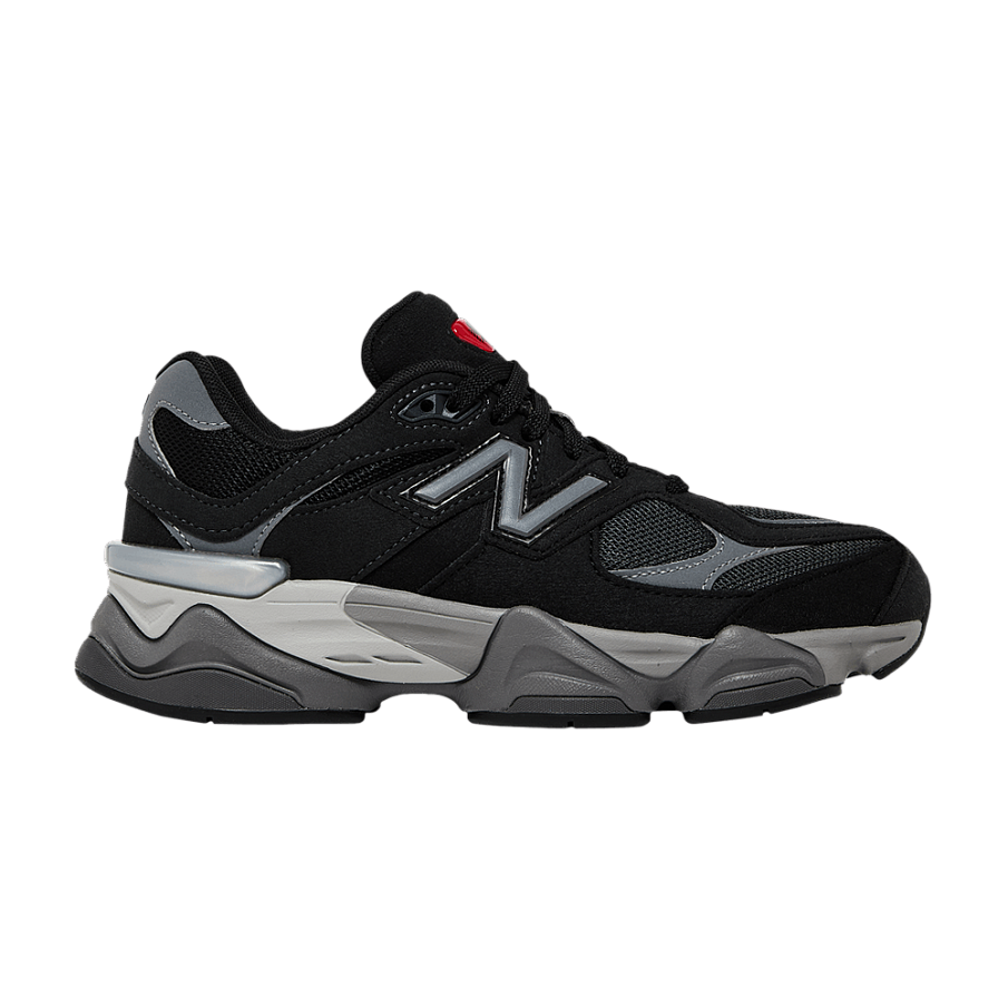 Фото № 1 с приближением к товару «‎New Balance 9060 Big Kid Black Castlerock»