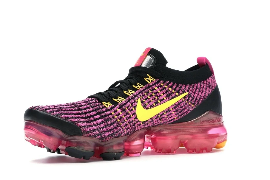 Фото № 2 с приближением к товару «‎Nike Air VaporMax Flyknit 3 Laser Fuchsia Laser Orange »