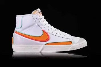 Nike Blazer Mid '77 Infinite WhiteYellowBlue - 1