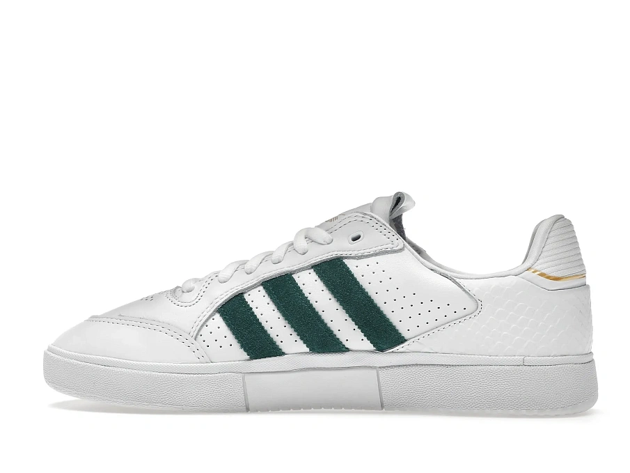 Фото № 5 с приближением к товару «‎adidas Tyshawn Low Cloud White Collegiate Green»