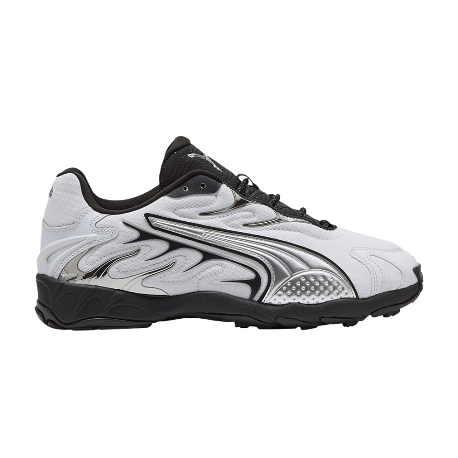 Фото № 1 с приближением к товару «‎Puma Inhale Smile - Silver Mist Black»